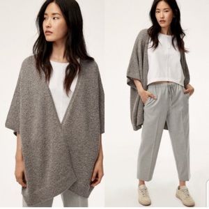 Community marled cocoon cardigan